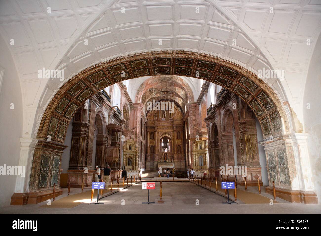 Chiesa di San Francesco di Assisi ; costruito nel 1521 D.C. ; UNESCO World Heritage Site ; vecchi Goa ; Velha Goa ; India Foto Stock