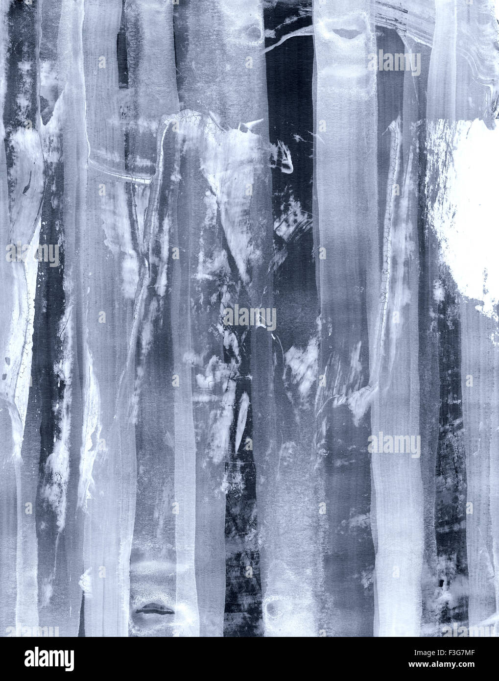 Abstract acquerello collage Foto Stock