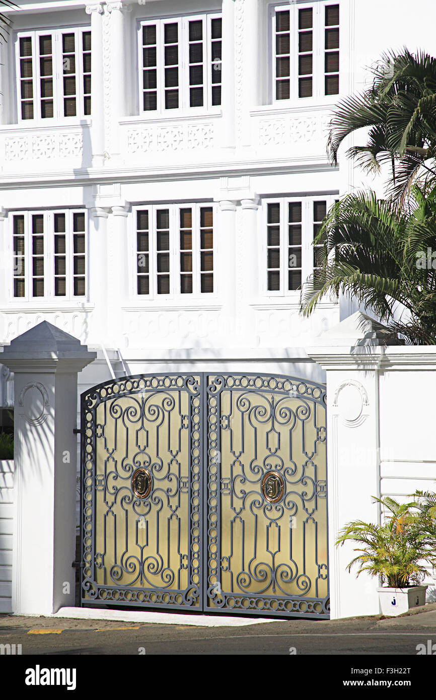 Edificio ajindal mansion ; IL DR. Gopalrao Deshmukh Marg ; Peddar road; Grant Road ; Mumbai Bombay ; Maharashtra ; India Foto Stock