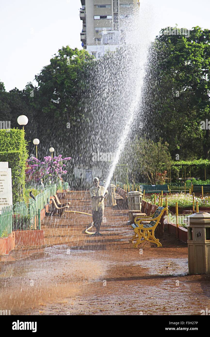 Bombay Municipal Corporation o giardino giardino pensile o Sir Pherozeshah Mehta giardino ; Malabar Hill ; Grant road Mumbai Foto Stock