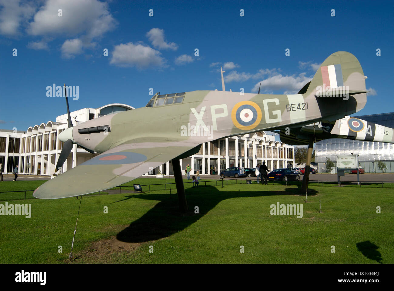 Aereo da caccia nella Royal Air Force Museum ; London ; Regno Unito Regno Unito Inghilterra Foto Stock