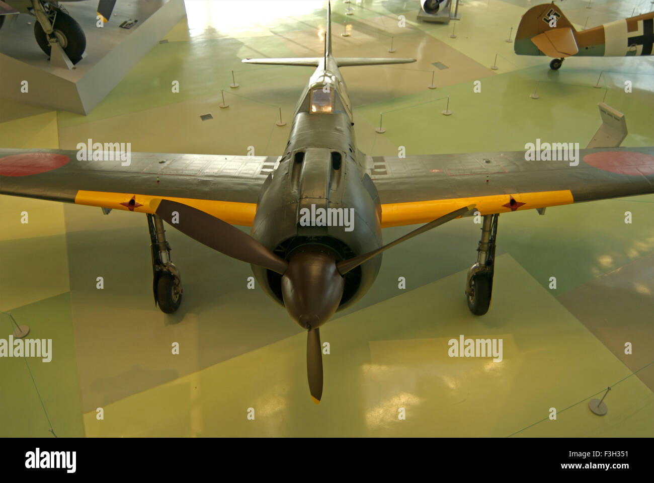 Aereo da caccia nella Royal Air Force Museum ; London ; Regno Unito Regno Unito Inghilterra Foto Stock