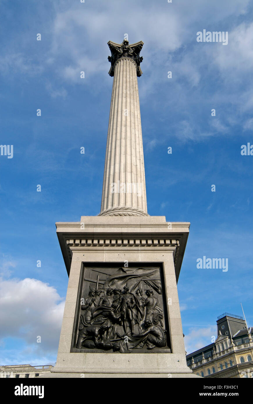 Trafalgar Square ; London ; Regno Unito Regno Unito Inghilterra Foto Stock