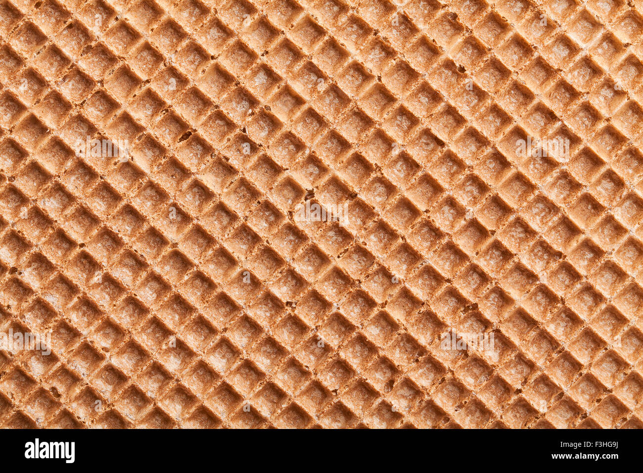 Brown waffle pattern texture Foto Stock