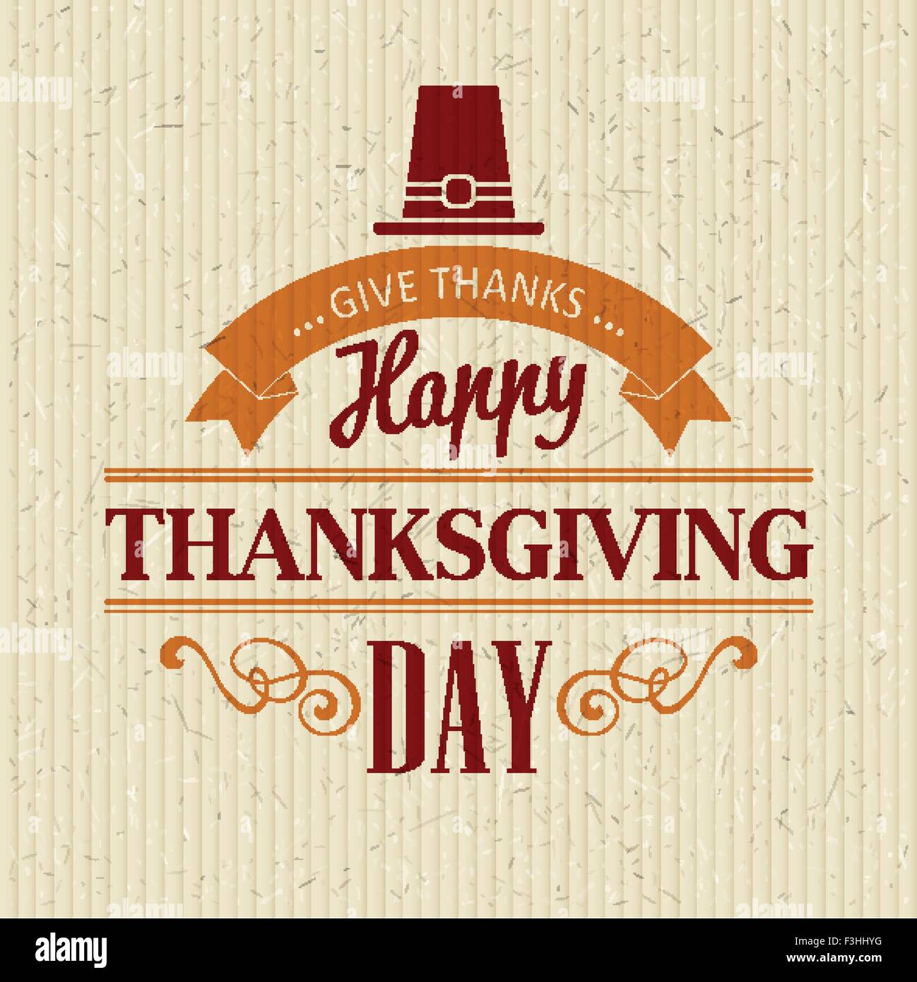 Ringraziamento tipografici Design. Illustrazione Vettoriale Illustrazione Vettoriale