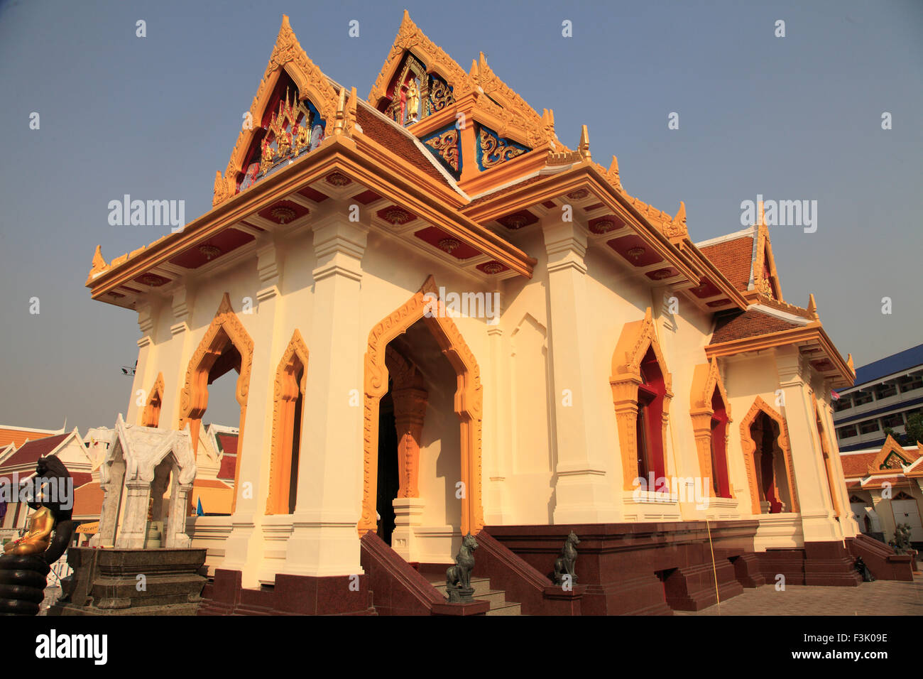 Thailandia, Bangkok, Wat Traimit, Golden Tempio del Buddha, Foto Stock