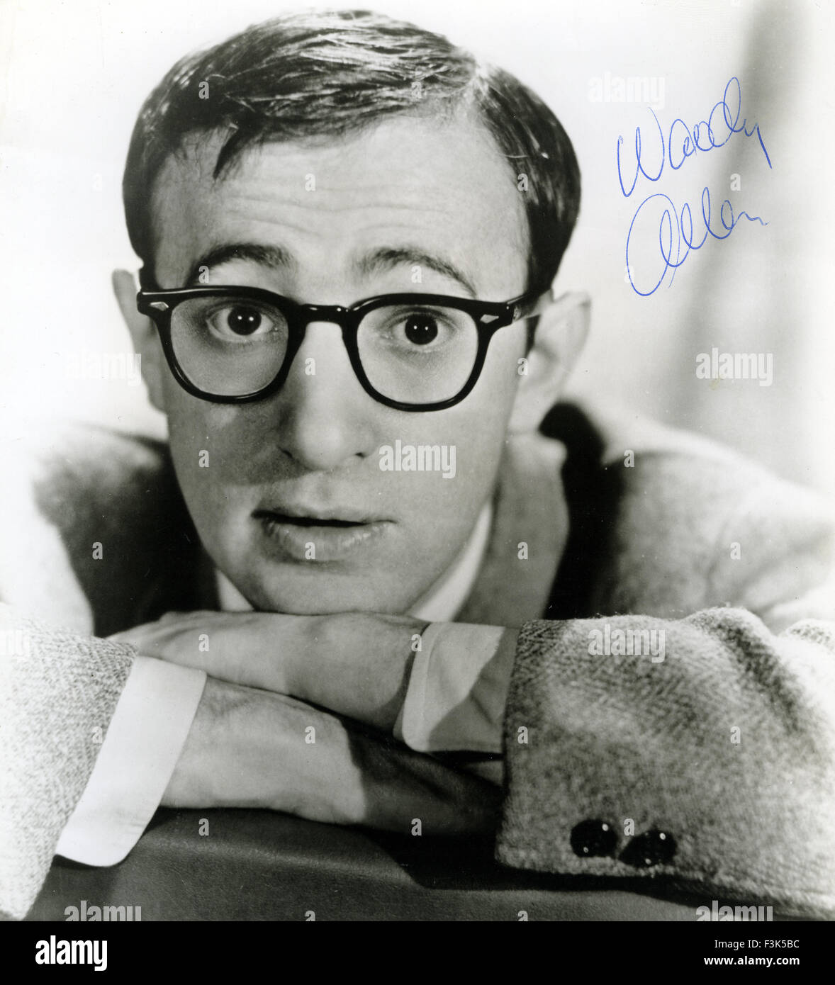 WOODY ALLEN foto promozionale di noi attore e produttore di film Foto Stock