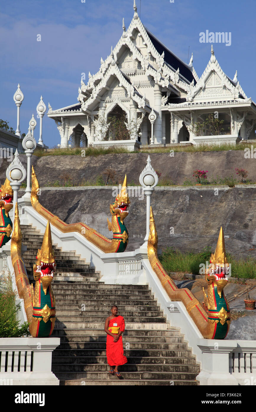 Thailandia, Krabi Krabi town, Wat Kaew tempio, Foto Stock
