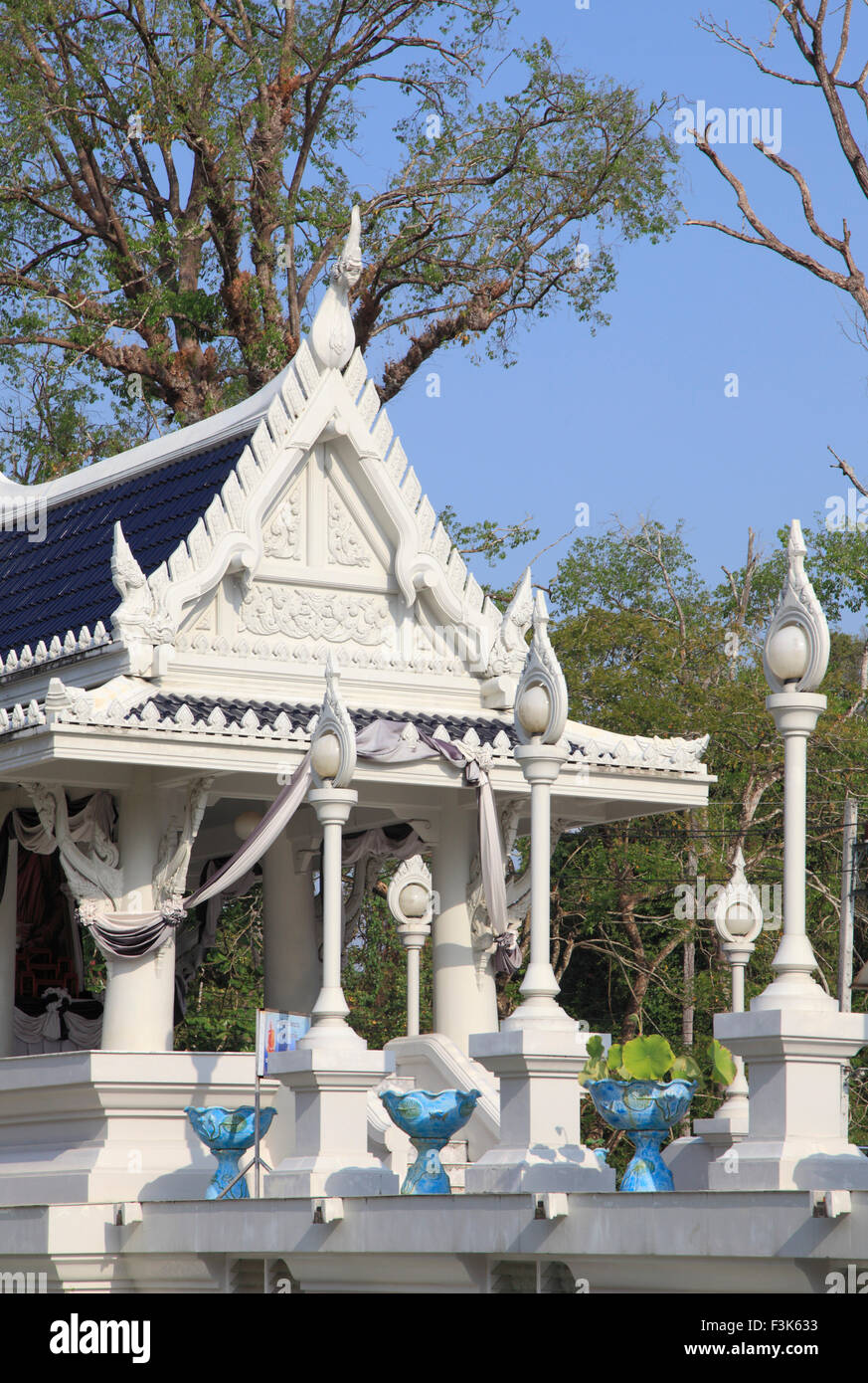 Thailandia, Krabi Krabi town, Wat Kaew tempio, Foto Stock
