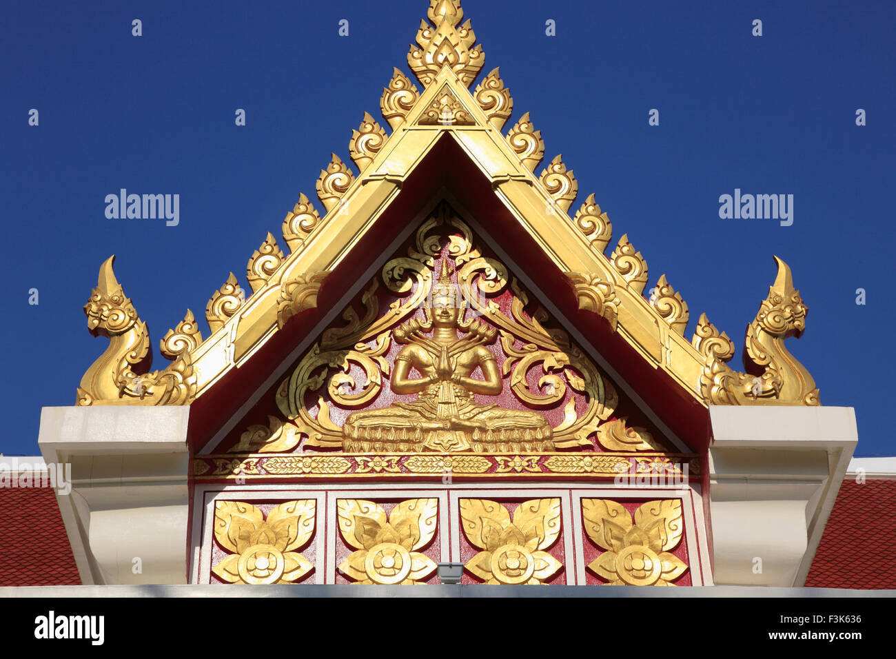 Thailandia, Krabi Krabi town, Wat Kaew tempio, Foto Stock