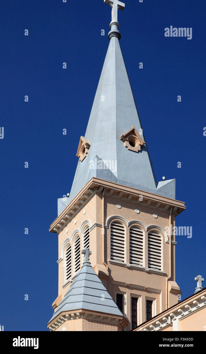 Il Vietnam, Dalat, Cattedrale, architettura coloniale francese, Foto Stock