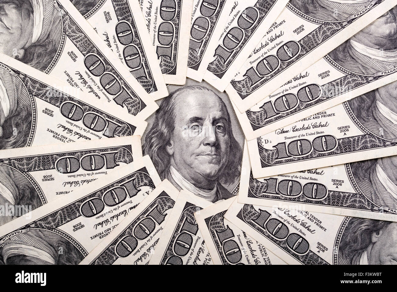 Dollari americani Foto Stock