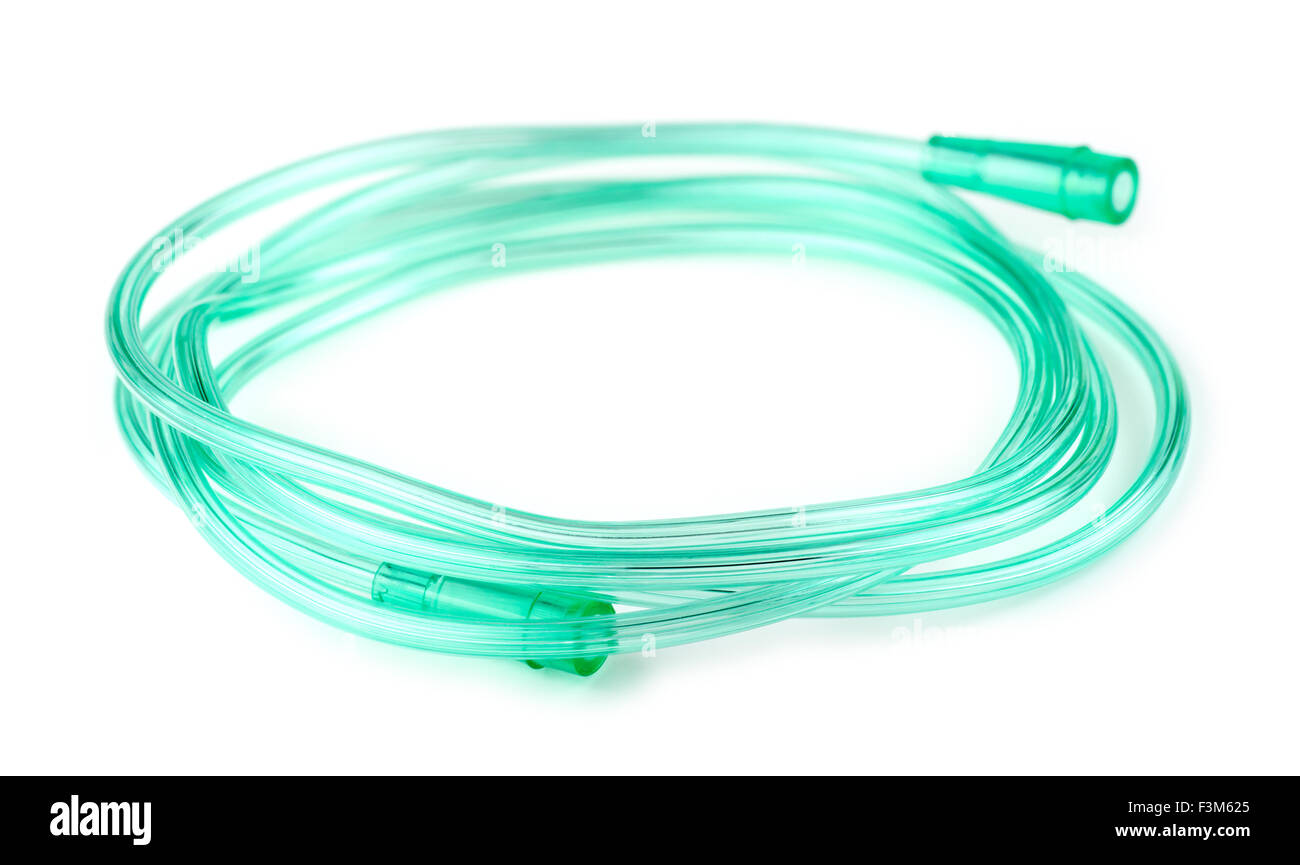 Hospital Medical tubing Foto Stock