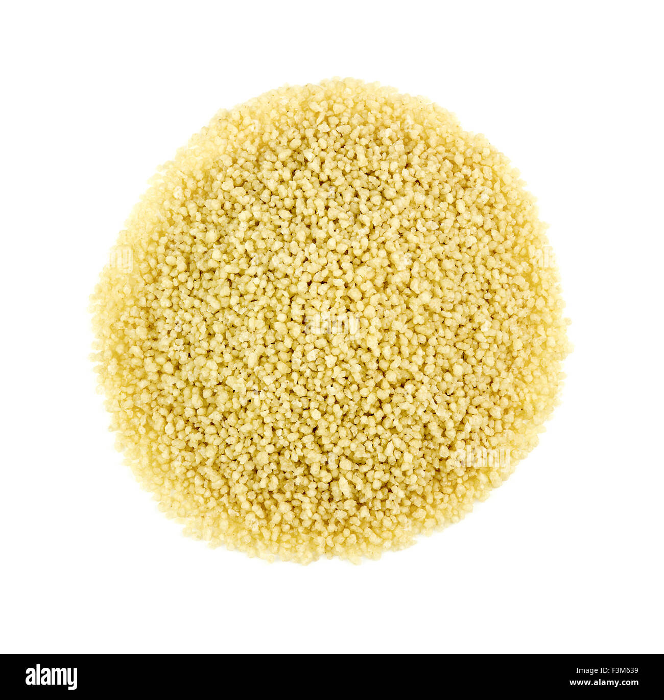 Il cous cous isolato Foto Stock