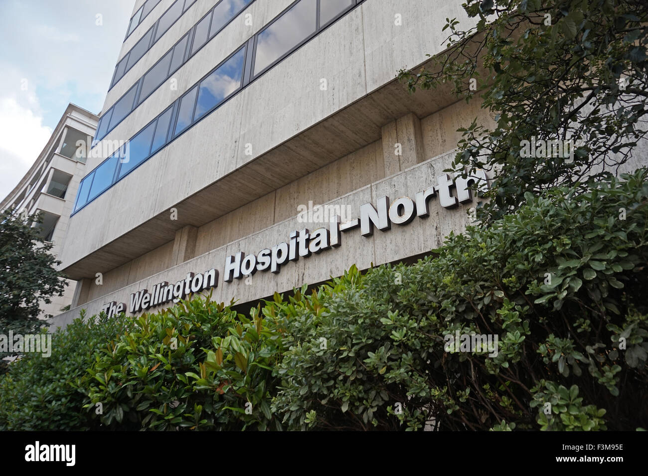 Il Wellington Hospital - Nord, St John's Wood, Londra Foto Stock
