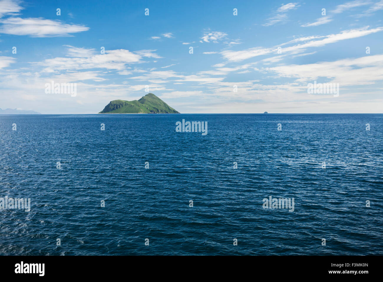 Costa,Seascape,Alaska,Amagat Isola Foto Stock