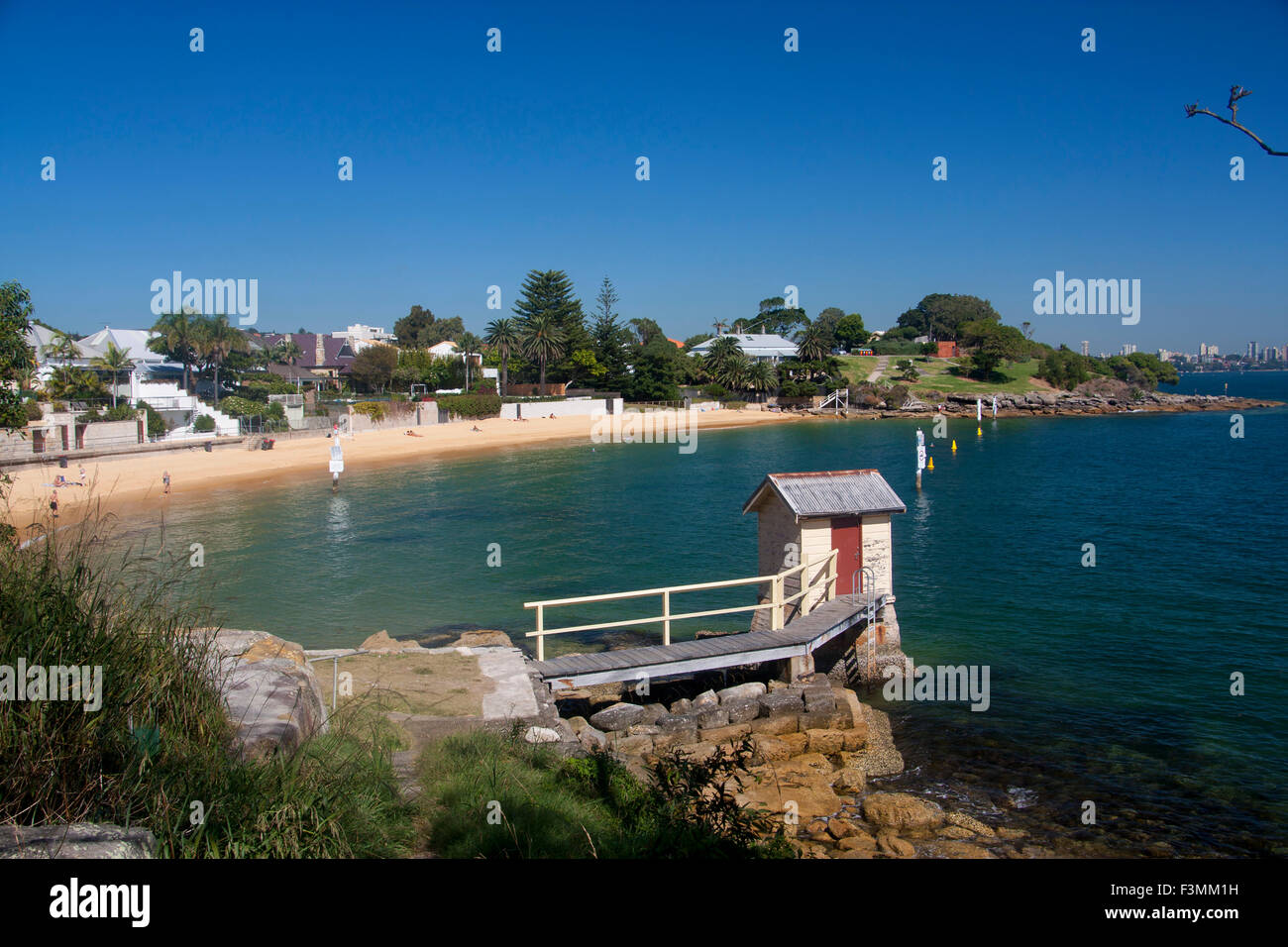 Camp Cove Beach Sydney New South Wales NSW Australia Foto Stock