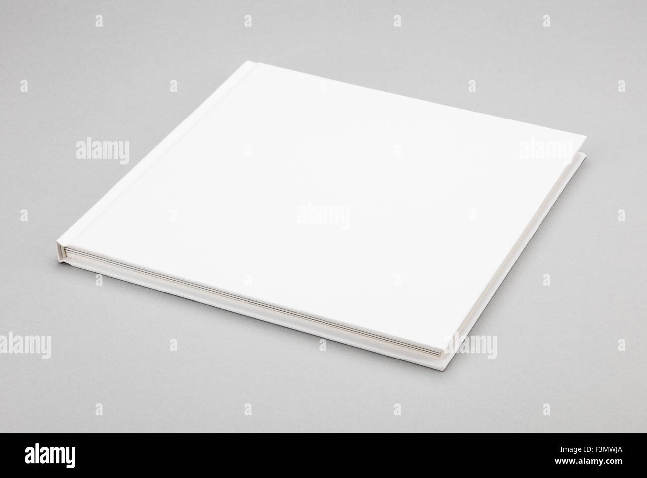 Libro bianco con coperchio bianco Foto Stock