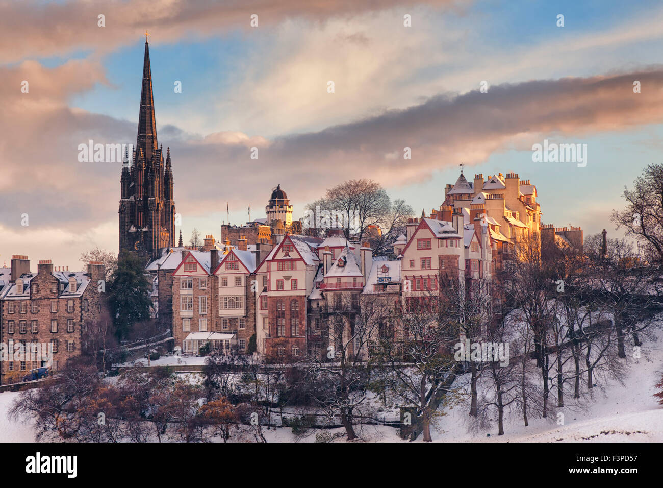 Edimburgo Neve Immagini e Fotos Stock - Alamy