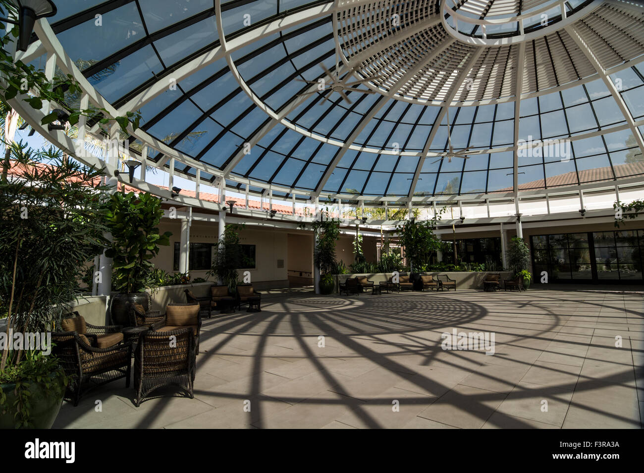 La cupola del giardino presso la Biblioteca di Huntington, San Marino, CA, U.S.A. Foto Stock