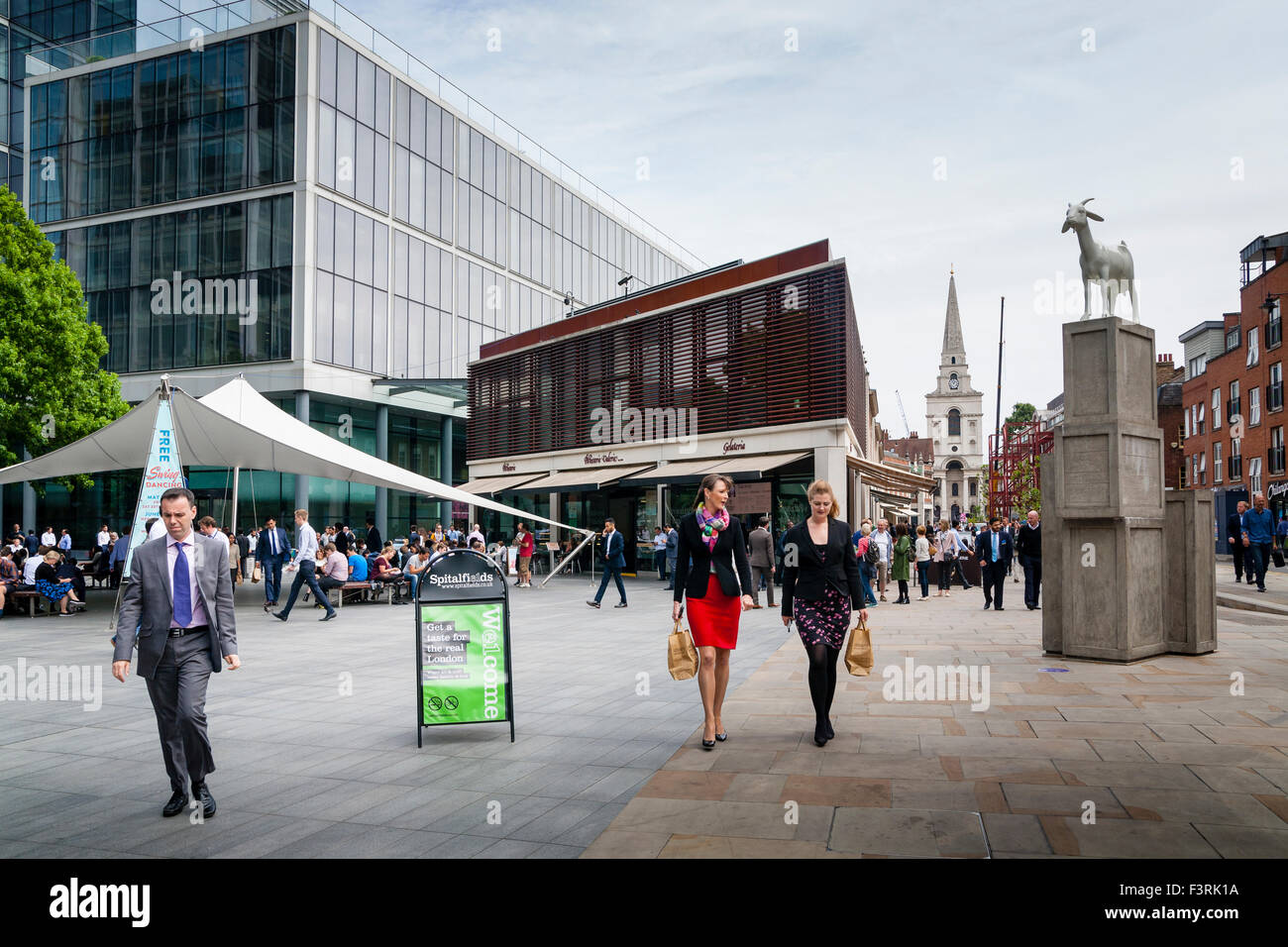 Old Spitalfields Market, London, Regno Unito Foto Stock