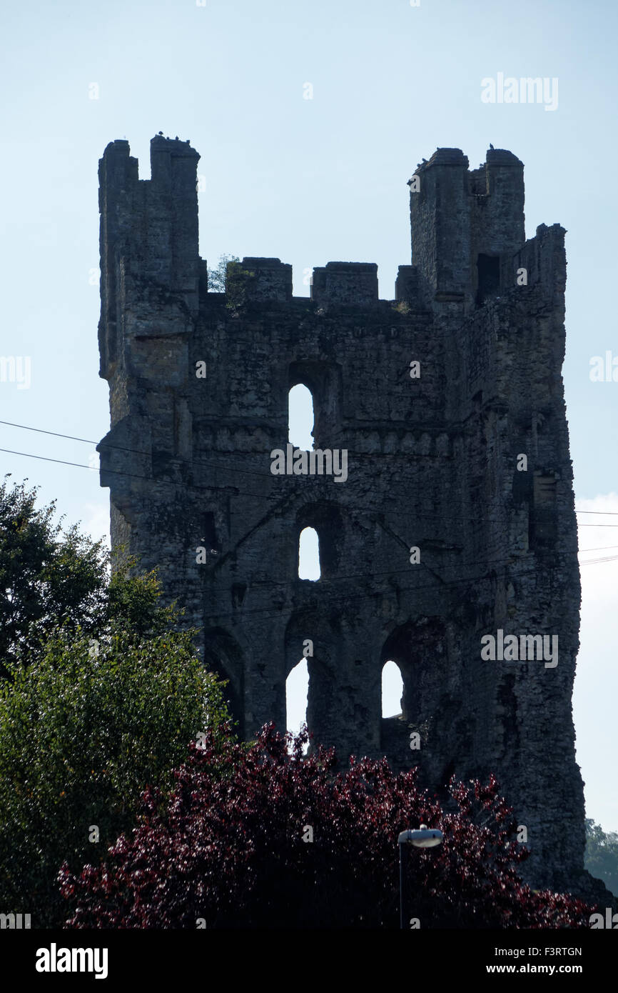 Castello di Helmsley Foto Stock