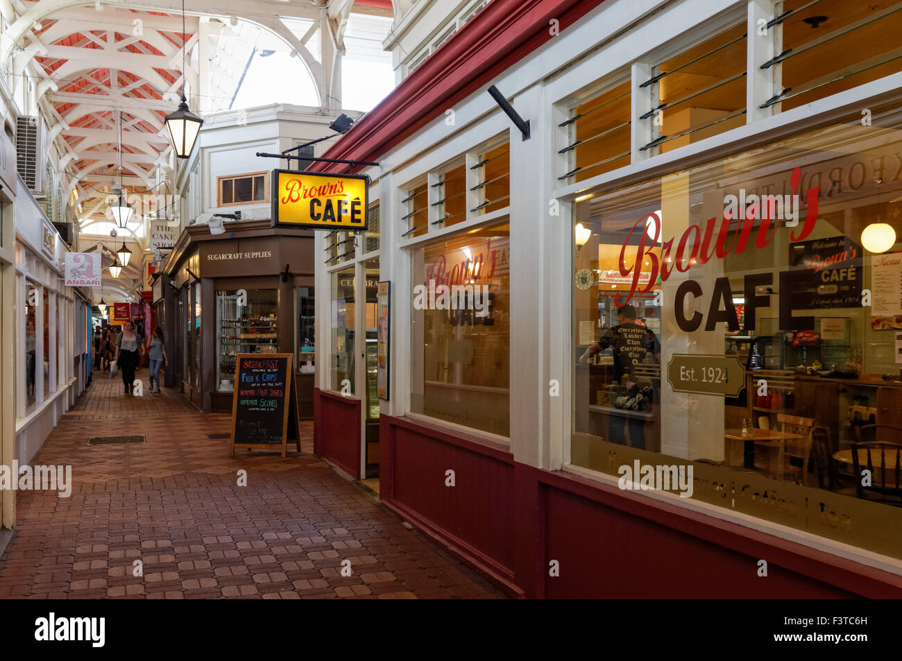 Il mercato coperto in Oxford Oxfordshire England Regno Unito Regno Unito Foto Stock