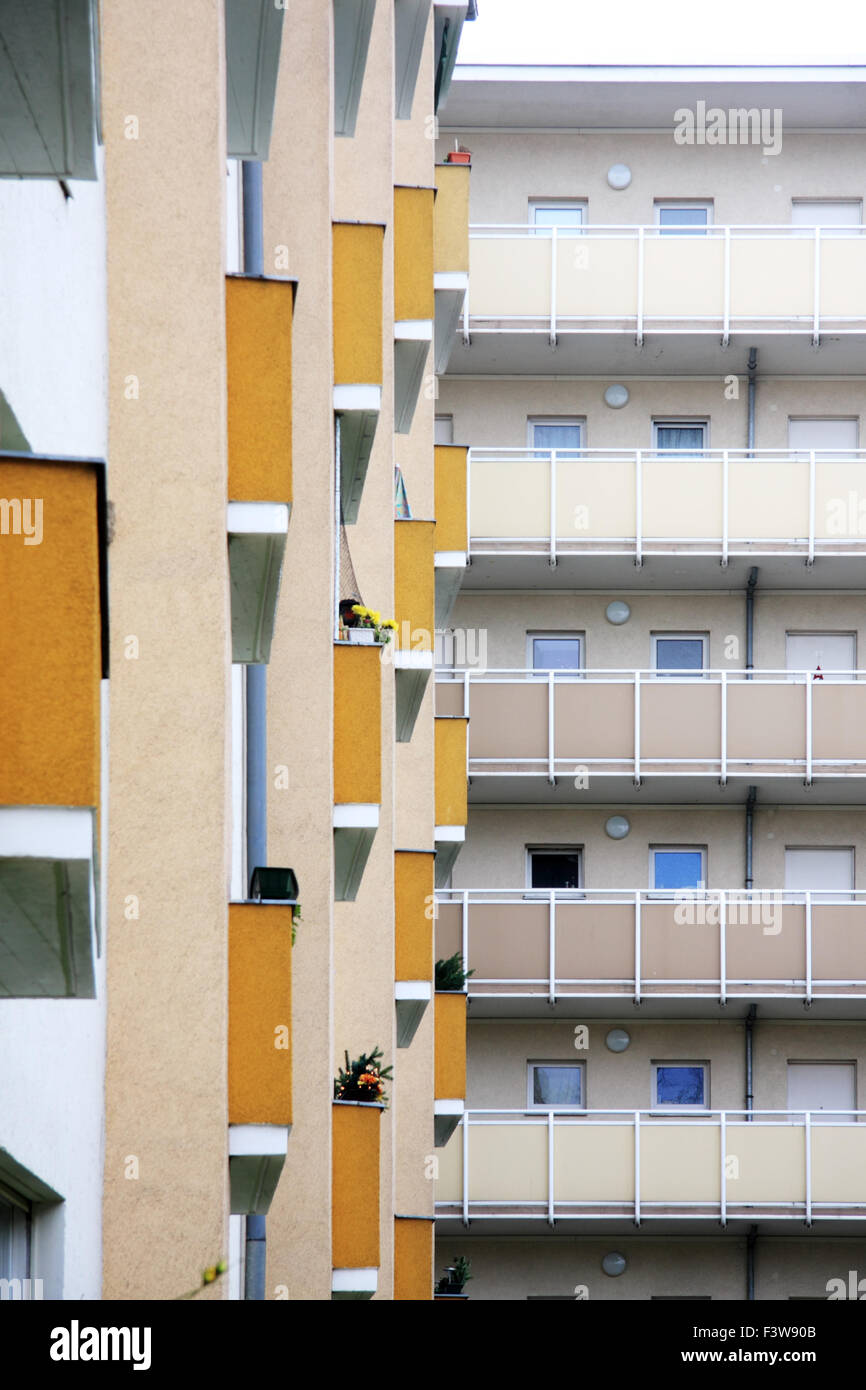 Nuovi blocchi di costruzione Foto Stock