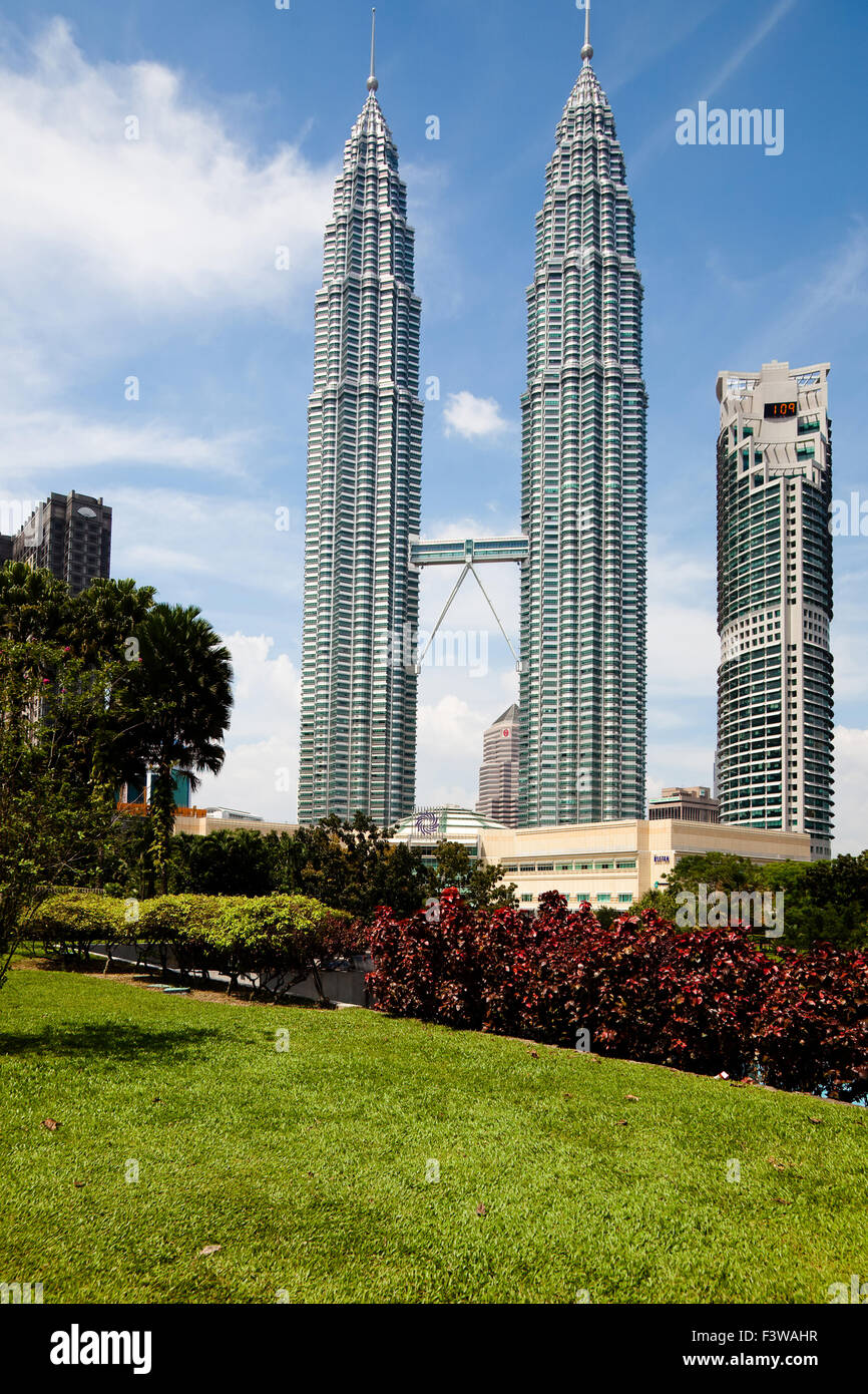 Petronas Twin Towers Foto Stock