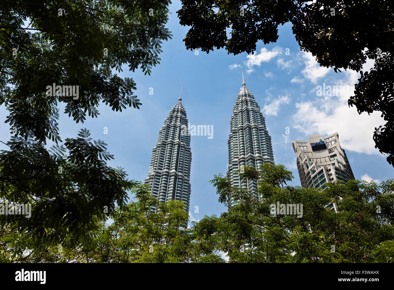 Petronas Twin Towers Foto Stock