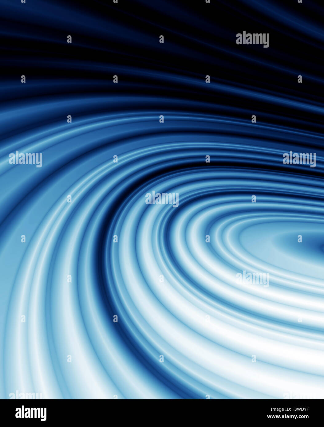 Blu tubi paralleli Foto Stock