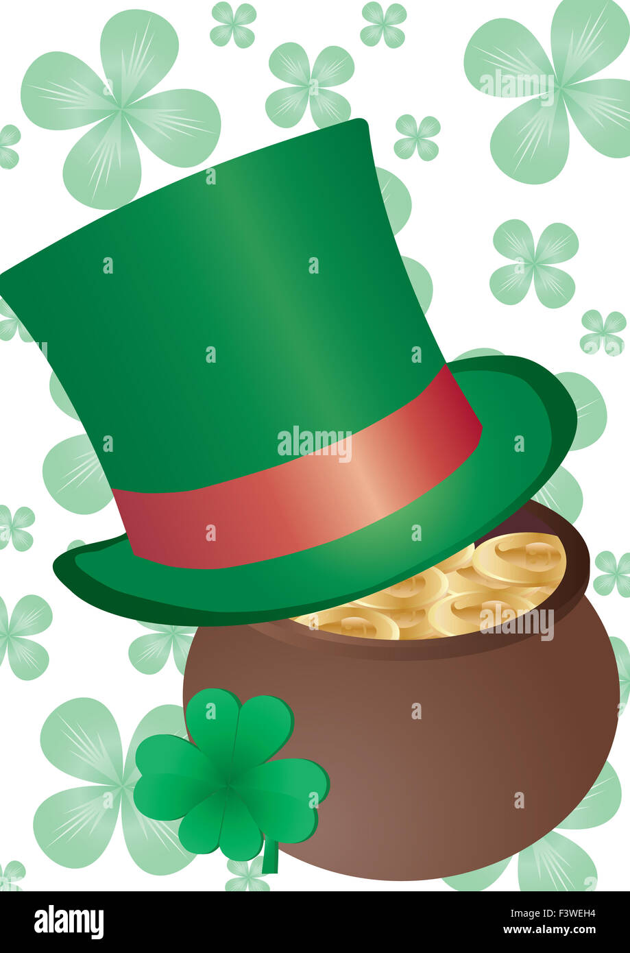 Cappello a cilindro Foto Stock