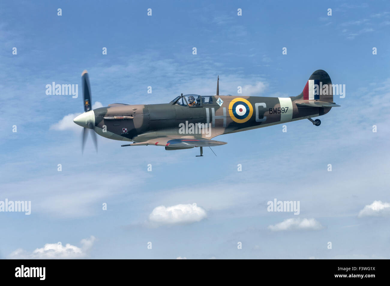 Vickers Supermarine Spitfire Vb Foto Stock