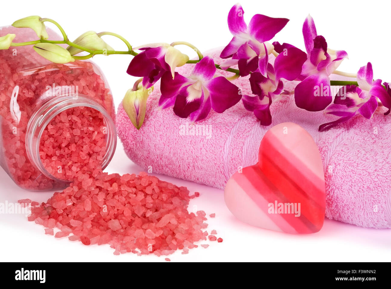 Accessori per il bagno Foto Stock