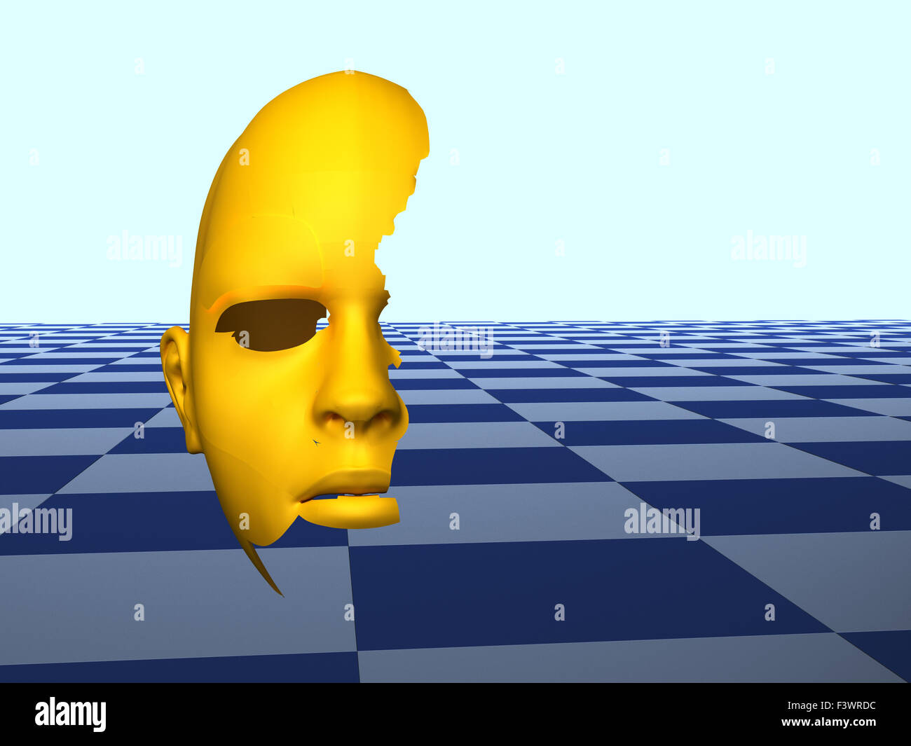 Il morbo di Alzheimer Foto Stock