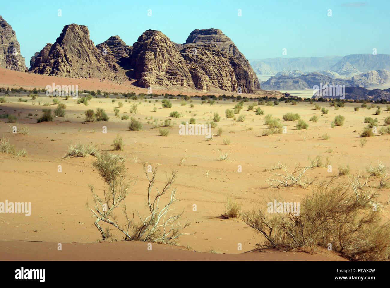 Wadi Rum Foto Stock