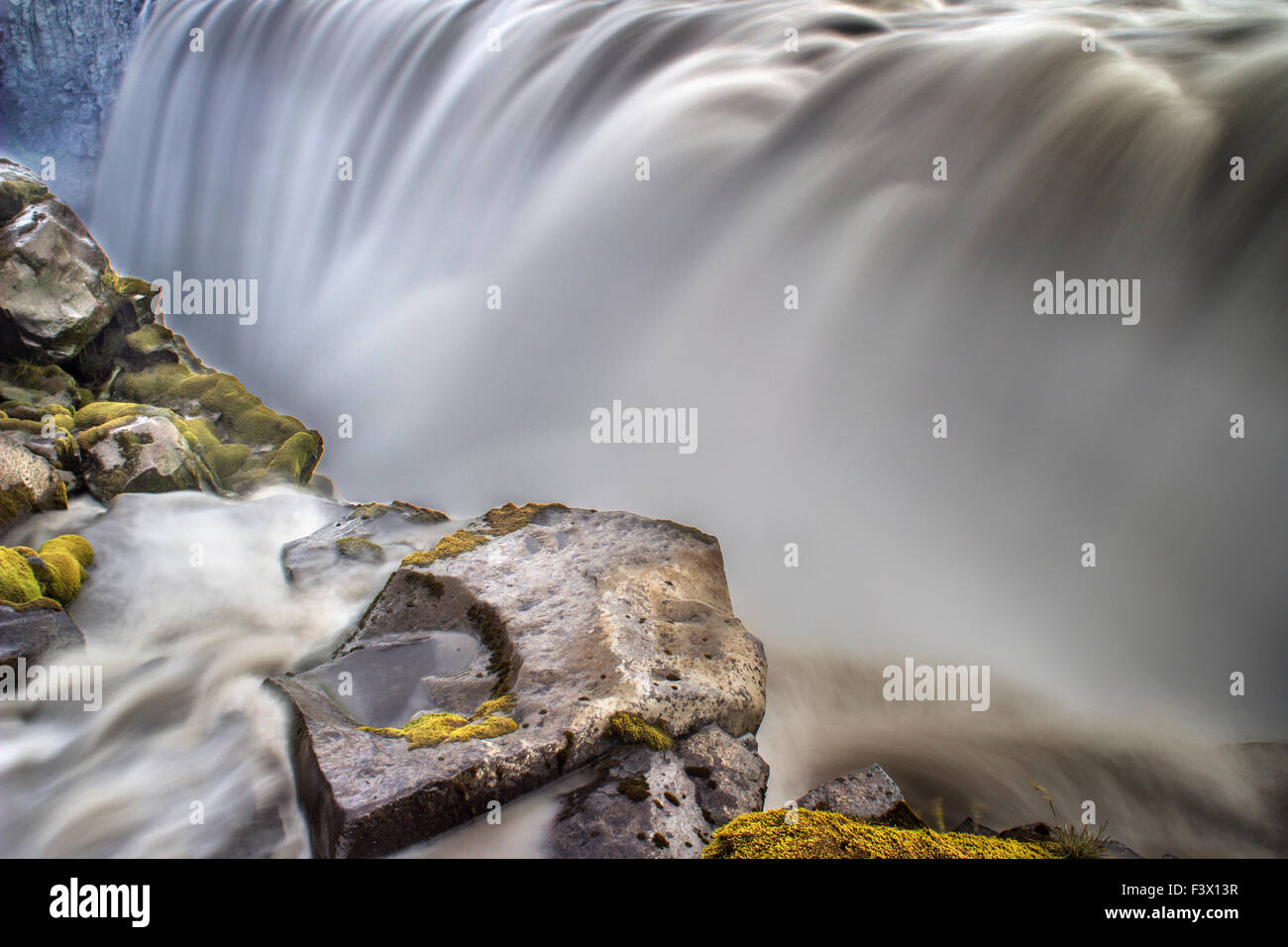 Dettifoss cascata nel nord dell'Islanda Foto Stock