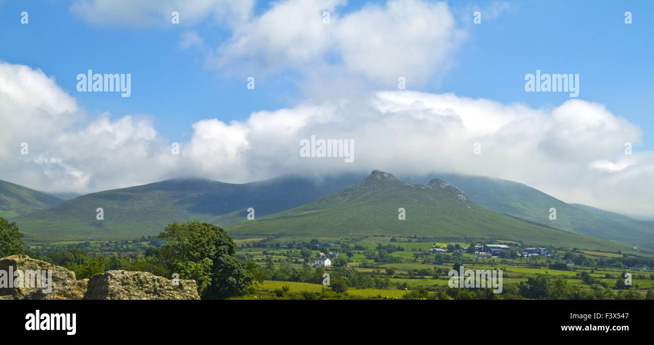 Mourne Mountains, Irlanda del Nord Foto Stock