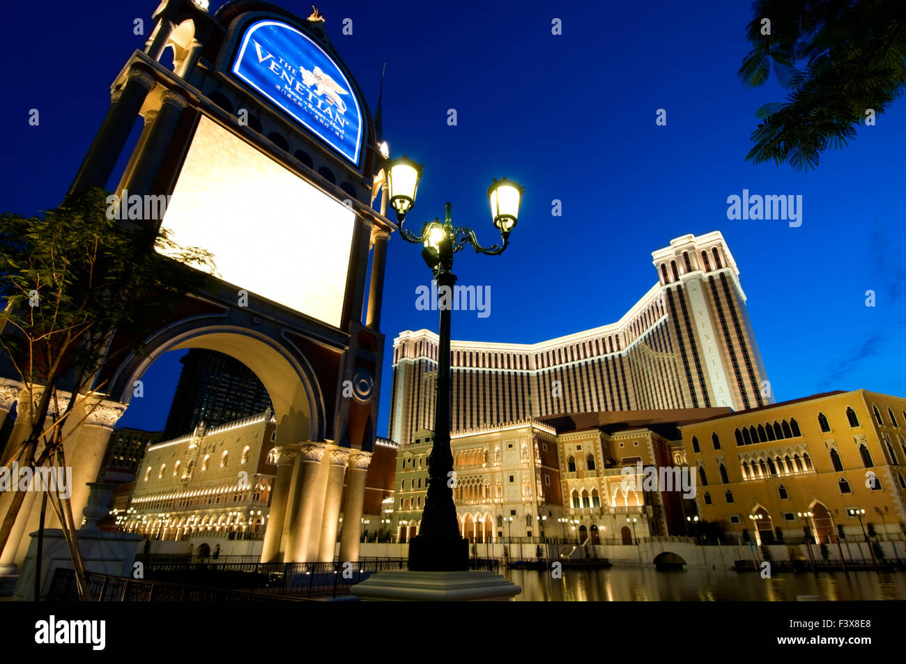 Il Casinò di Venezia e l'Hotel (Resort). Foto Stock