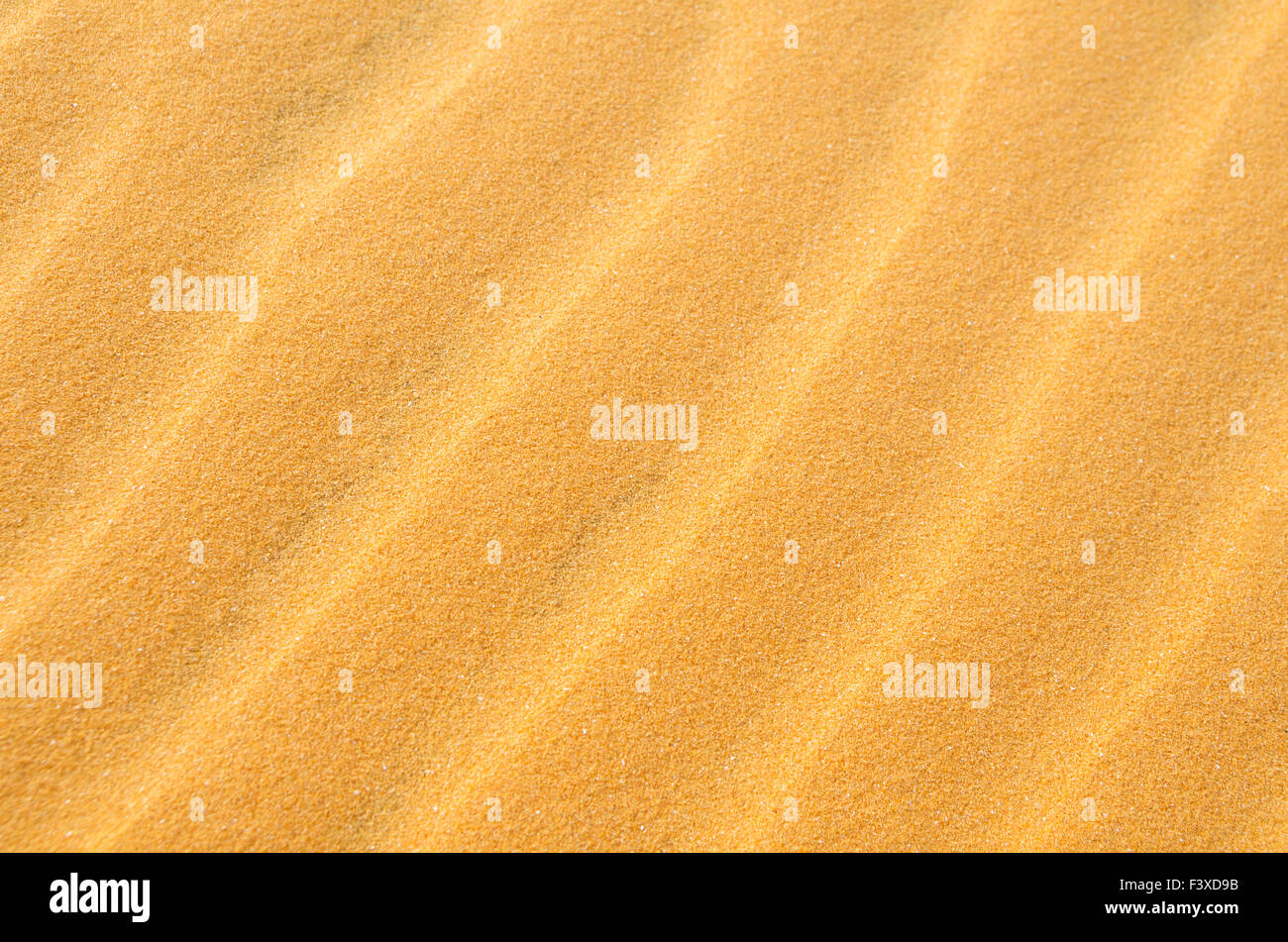 Spiaggia di sabbia ondulata Foto Stock