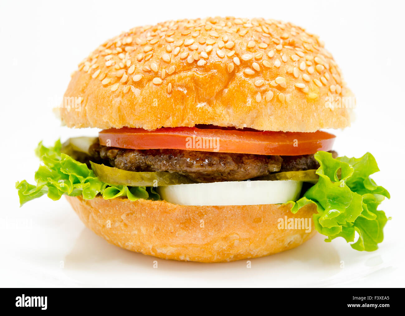 hamburger Foto Stock