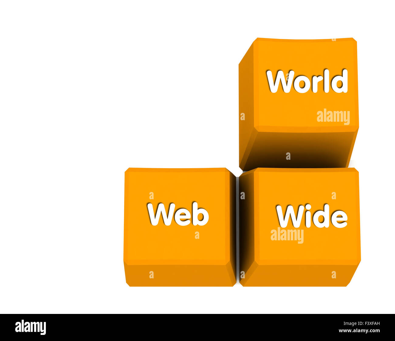 World wide web Foto Stock