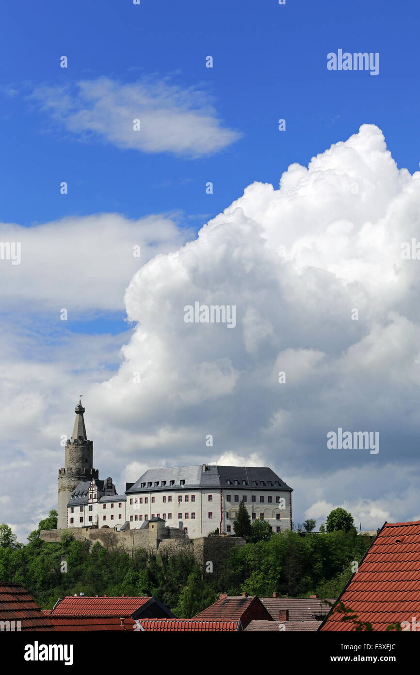 Osterburg Weida Leder Gmbh, Turingia Foto Stock