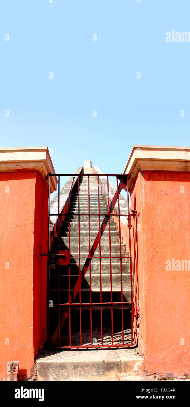 Jantar Mantar scale Foto Stock