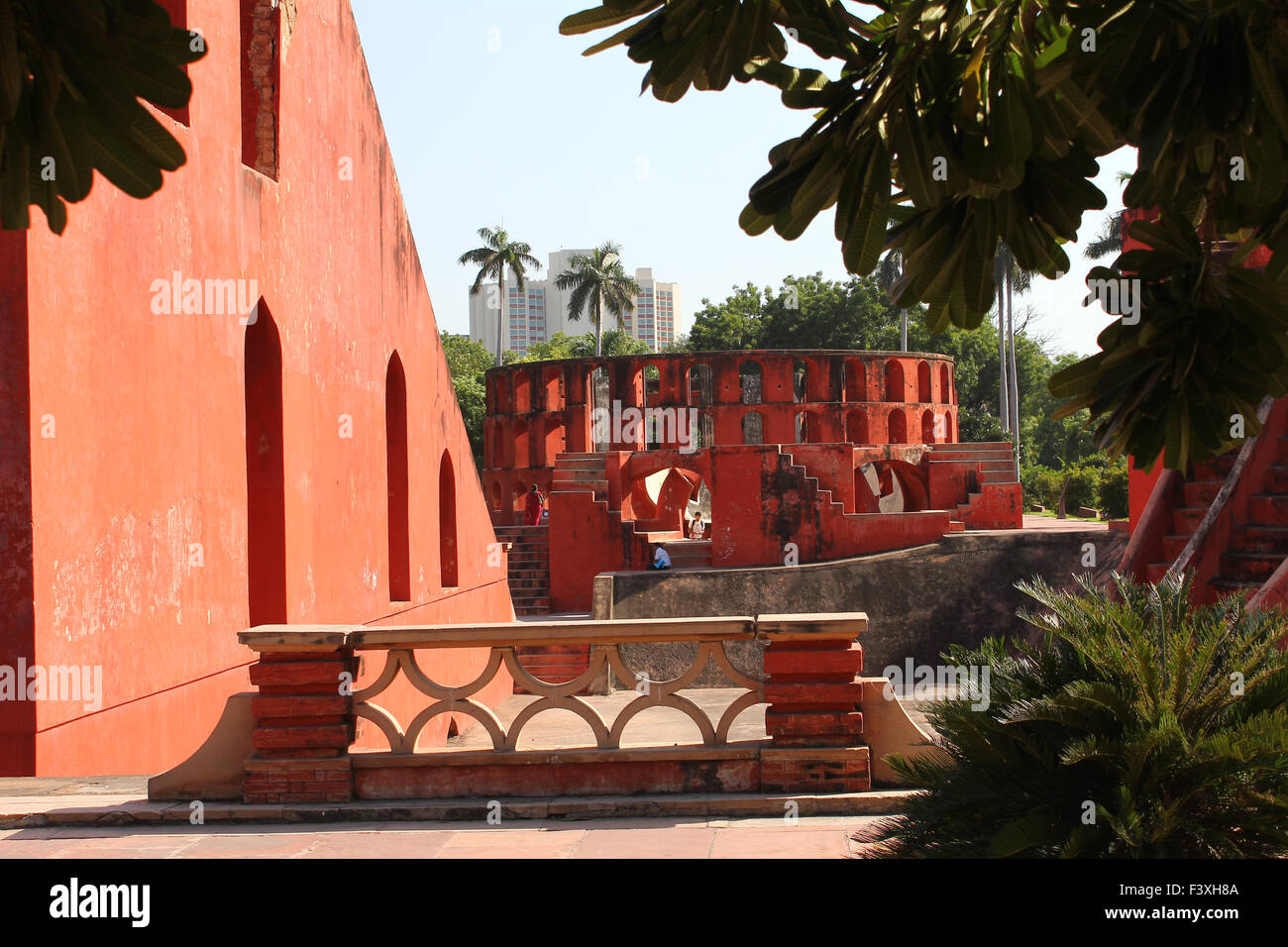 Jantar Mantar, Delhi Foto Stock