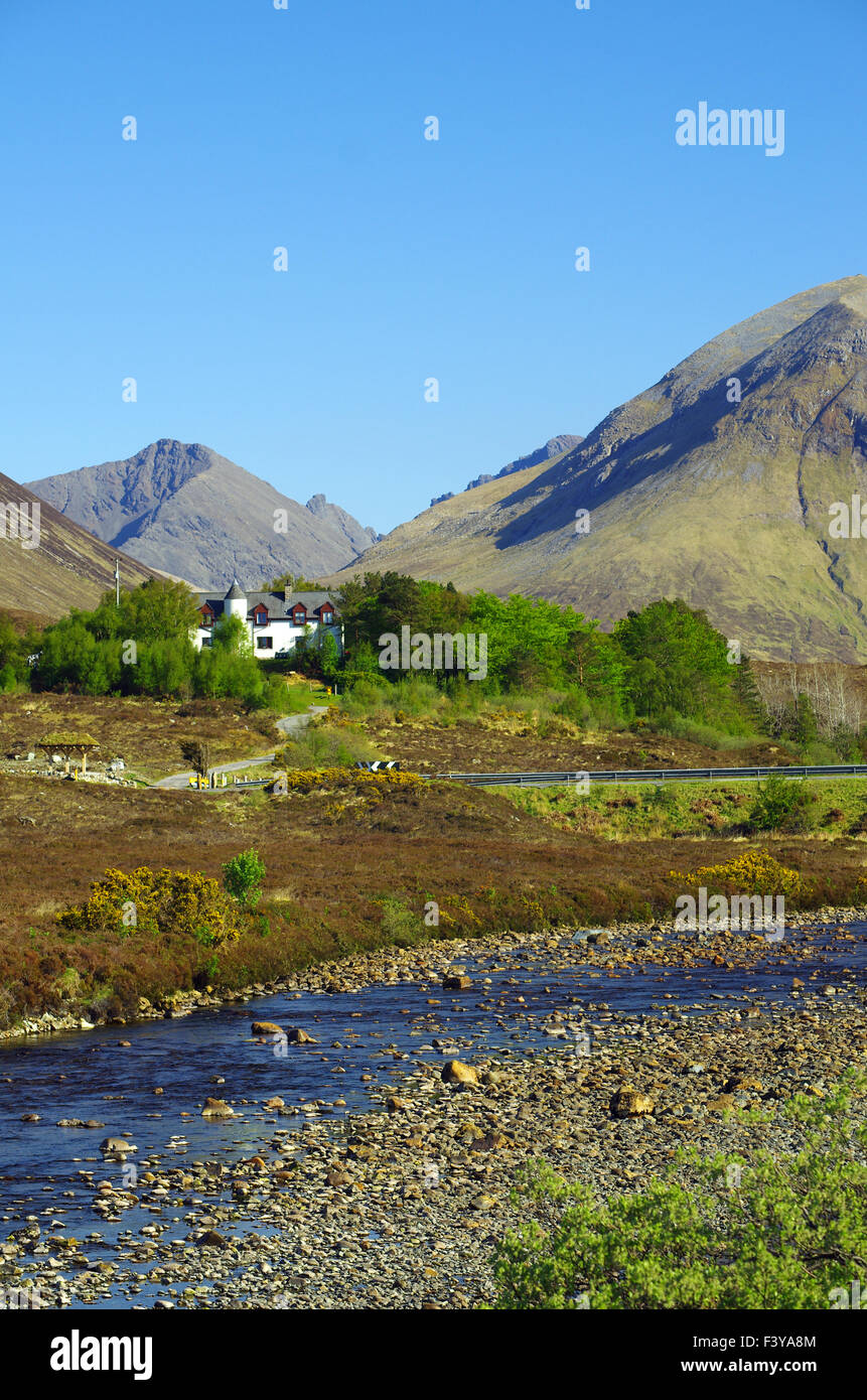 Panorama sull'Isola di Skye Foto Stock