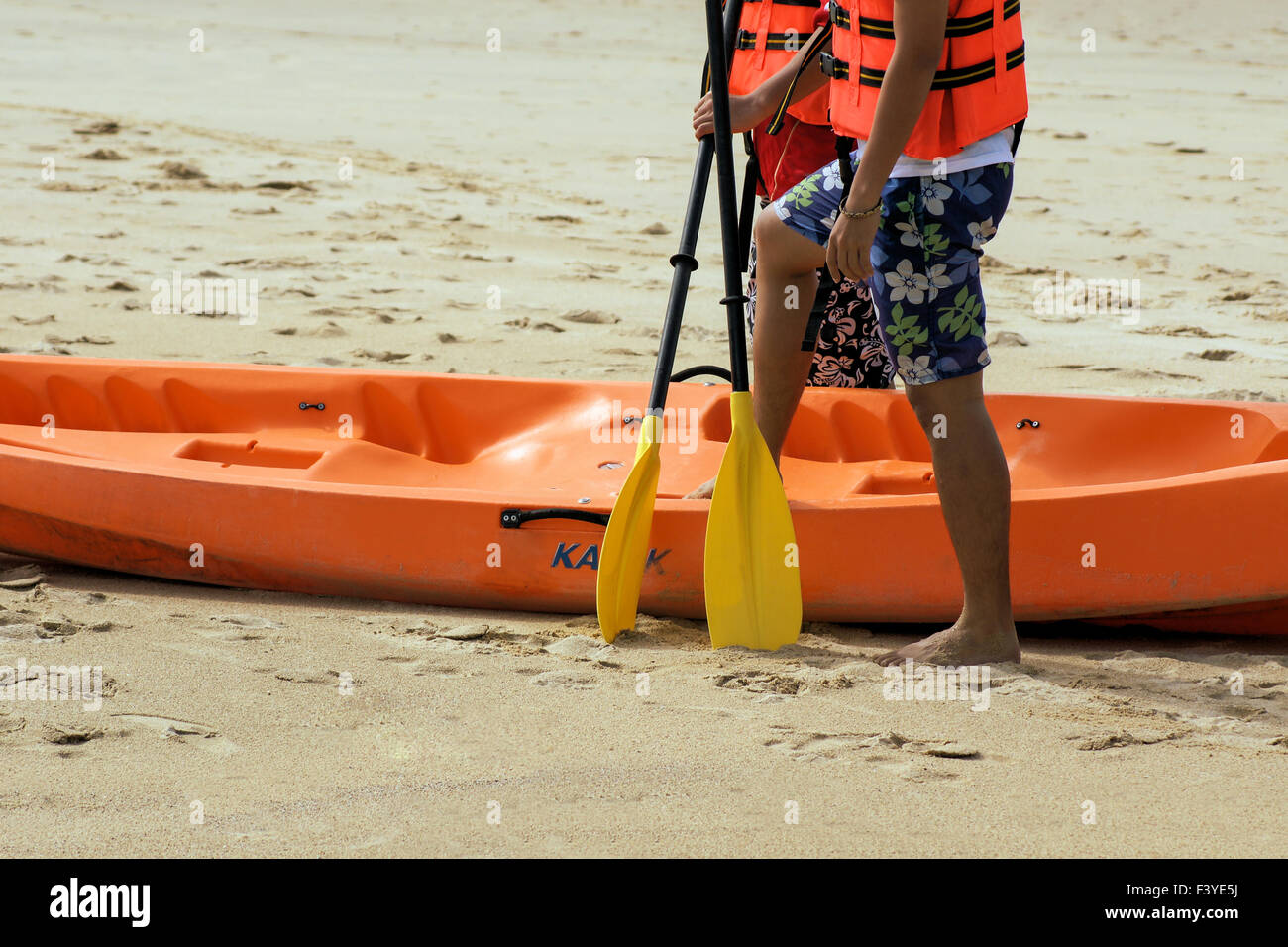 sport acquatici Foto Stock