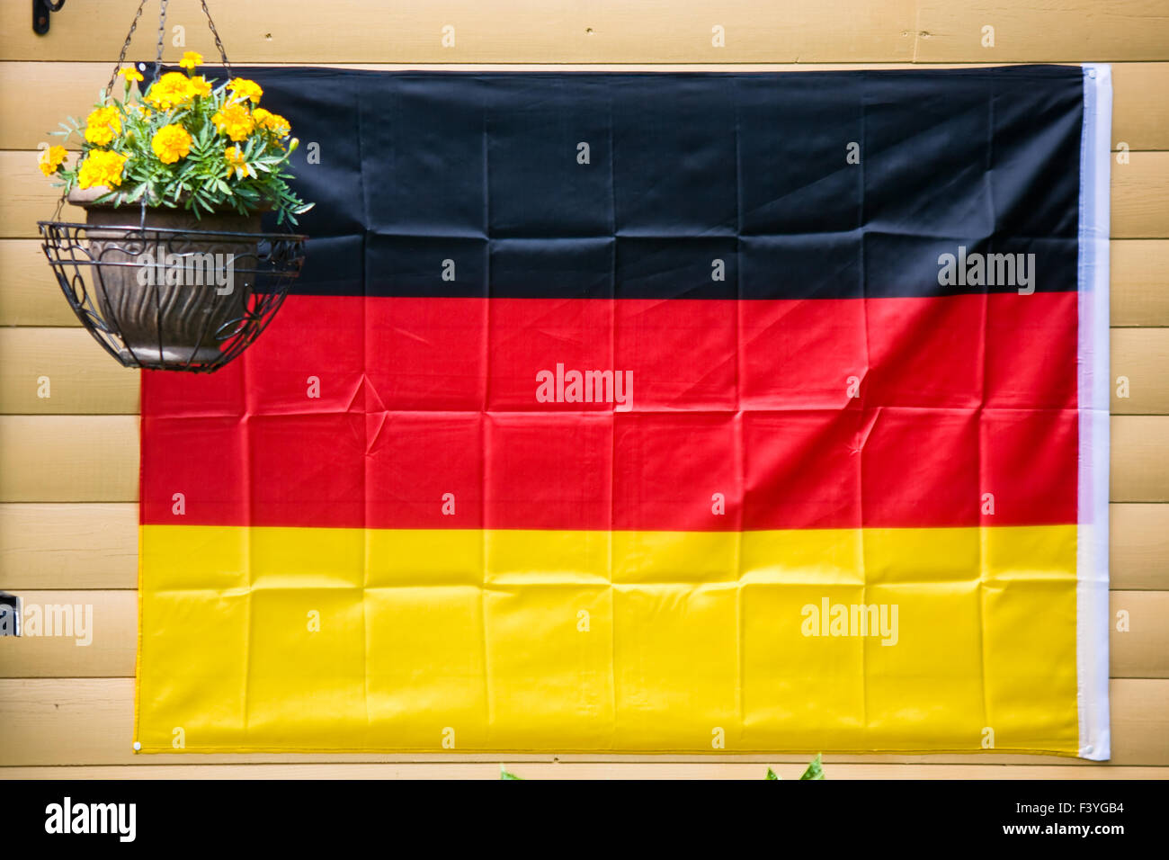 Germania, bandiera Foto Stock