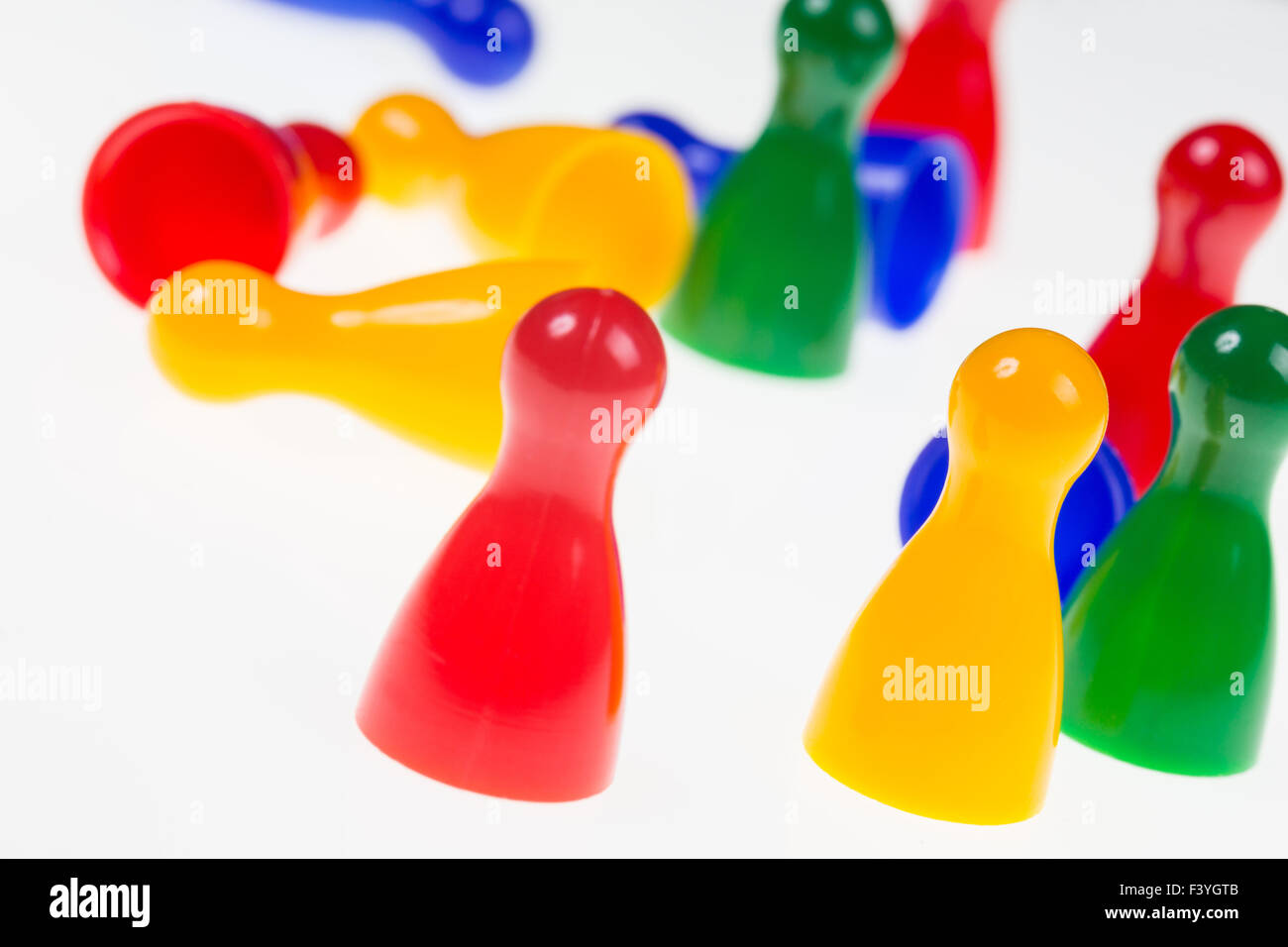 250 Pedine Per Giochi Da Tavolo In Legno Colorato - Colore Nero
