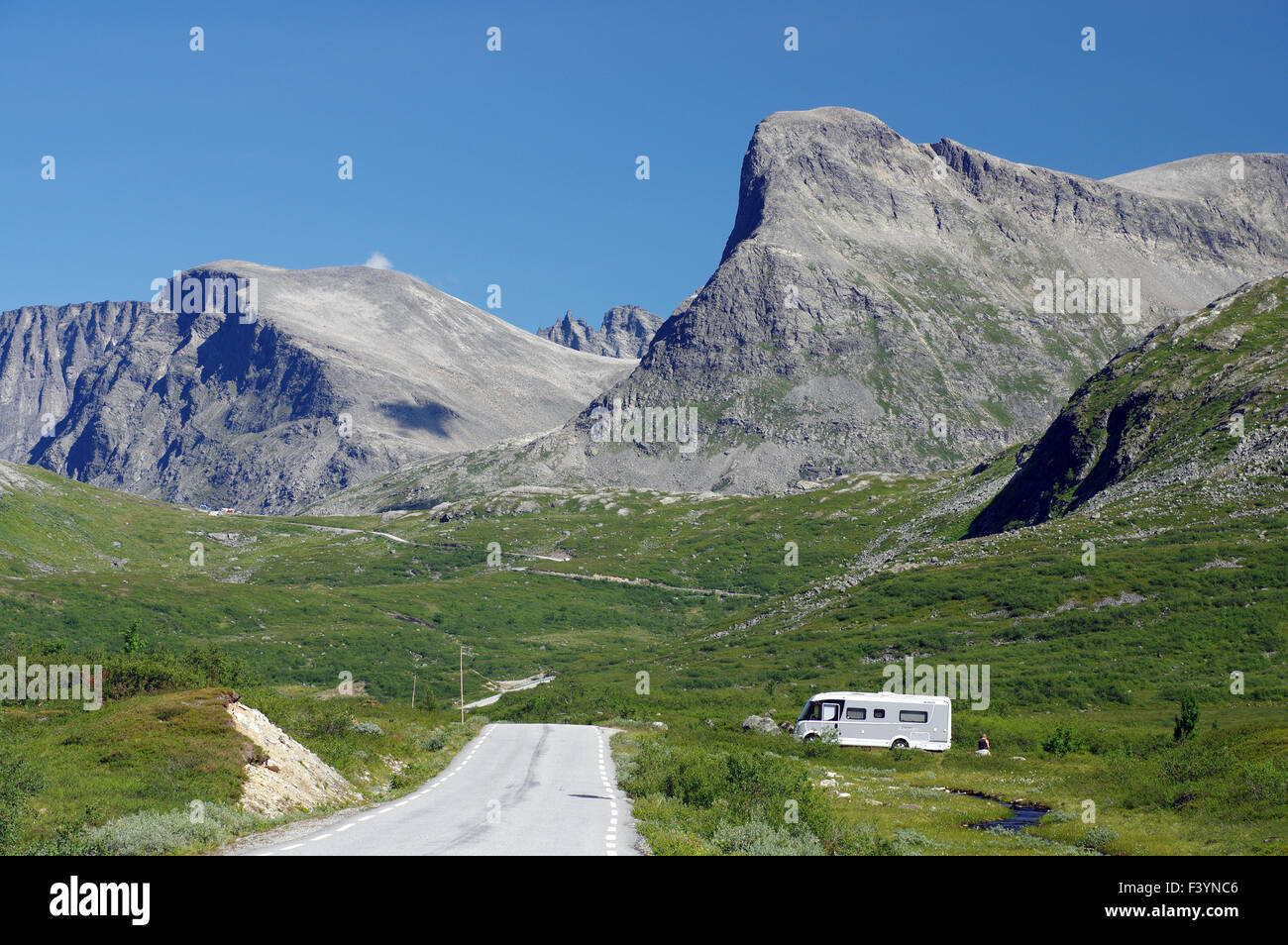 Paesaggio di Trollstigen Foto Stock